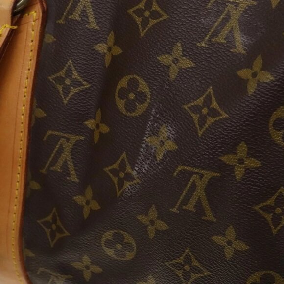 LOUIS VUITTON Monogram Sac Porochon 70 Boston Bag 2way M41222 LV Auth 135577 - Picture 15 of 16